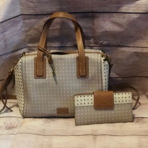 Fossil purse and wallet